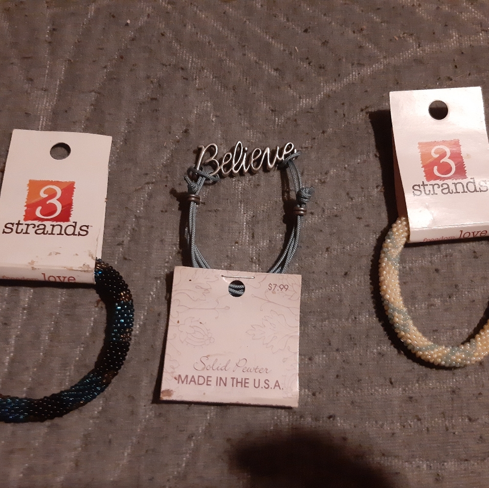 3 New Bracelets